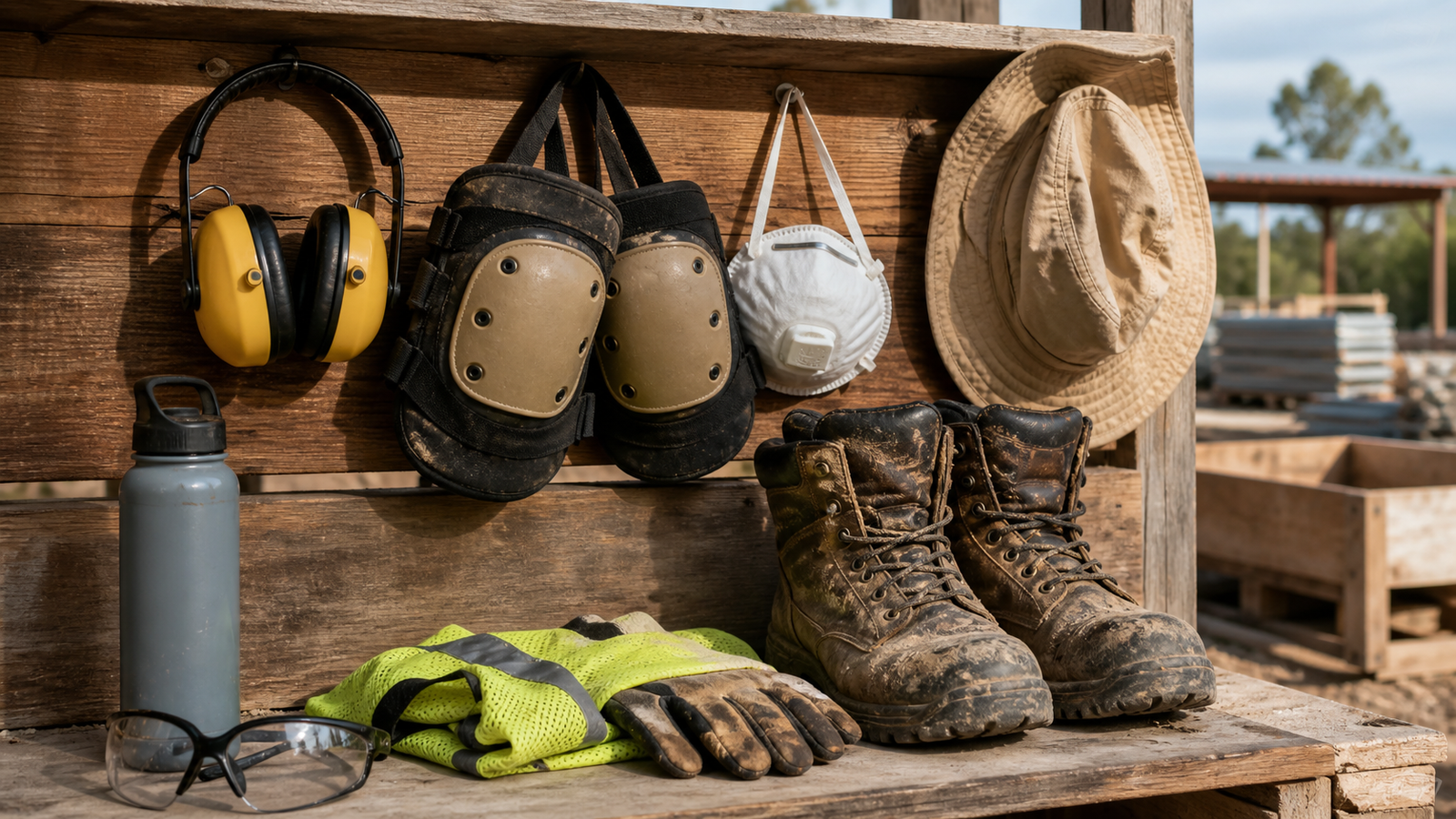 Work Environment and Risk Fit by Construction Trade visual planning scene